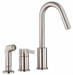 Danze Amalfi Single-Handle Kitchen Faucet with Side Spray St