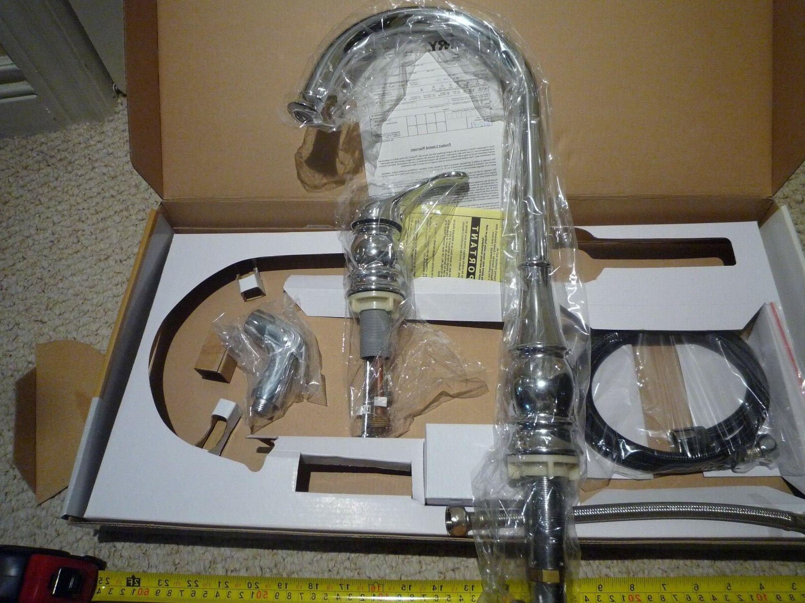 SENRY 5451-480C Wide-Spread ROMAN KITCHEN Faucet Chrome Reta